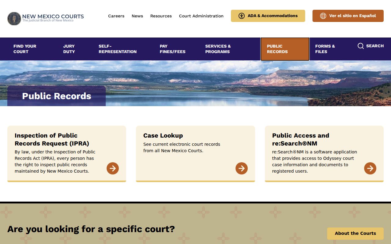 Quay County court records New Mexico public records access page