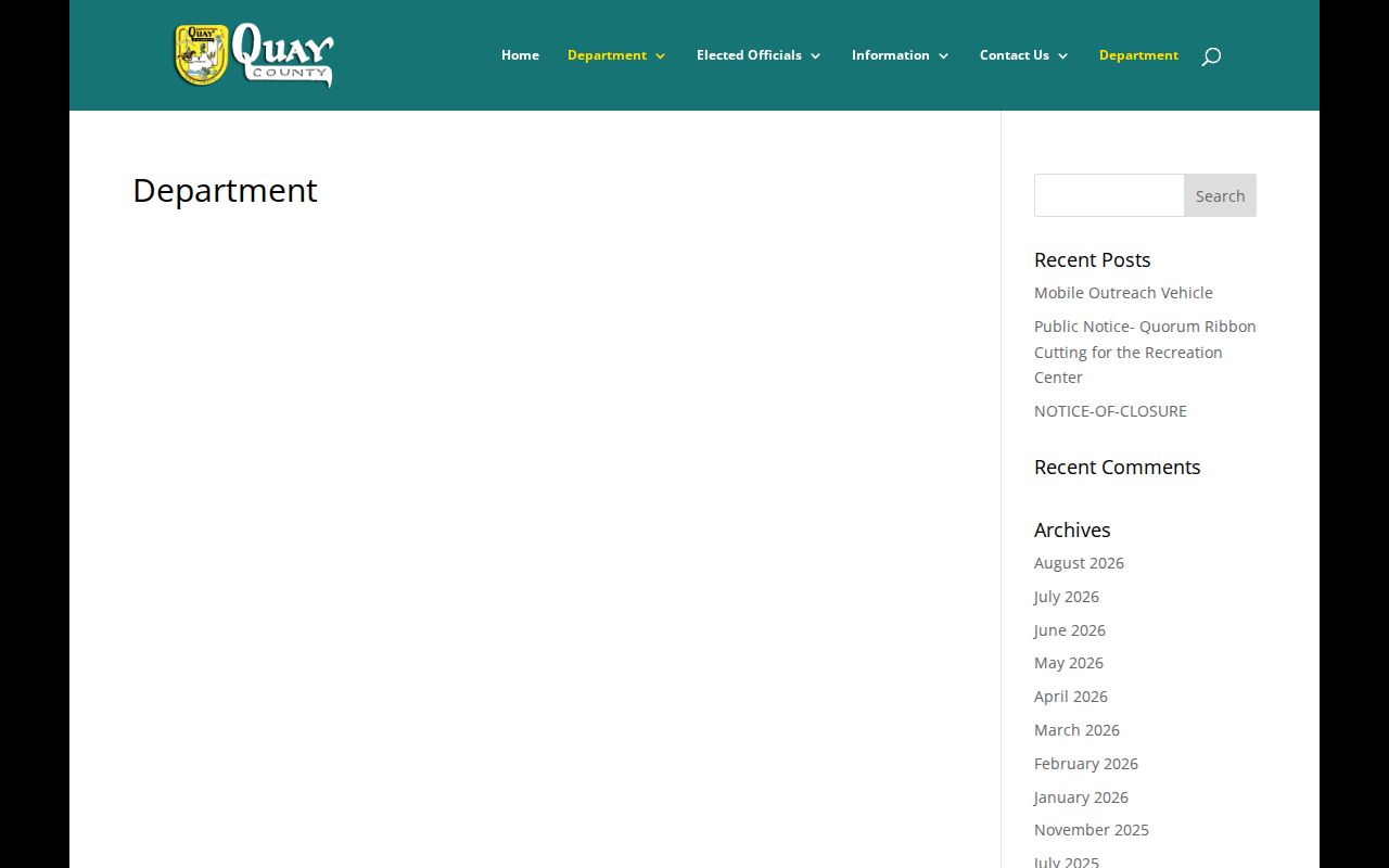 Logan court docket Quay County department routing page
